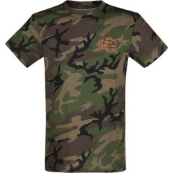 Vans Spring Training T-Shirt kamuflaż. Szare t-shirty męskie z nadrukiem Vans, l, z okrągłym kołnierzem. Za 99,90 zł.