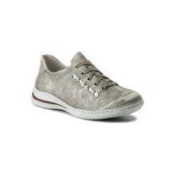 RIEKER M3503-80. Białe półbuty damskie Rieker. Za 229,99 zł.