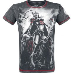T-shirty męskie z nadrukiem: Black Premium by EMP Rebel Soul T-Shirt ciemnoszary