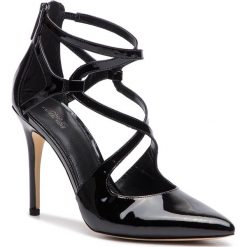 Szpilki MICHAEL MICHAEL KORS - Catia Pump 40R9CTHS1A Black. Czarne półbuty damskie MICHAEL Michael Kors, w paski, ze skóry, ze szpiczastym noskiem, bez obcasa, na obcasie, z paskami. W wyprzedaży za 579,00 zł.