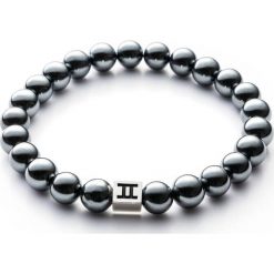 Bransoletki damskie: Bransoletka Gemini Classic Dark Silver C18-G