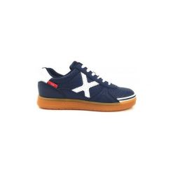 Buty Munich Fashion G-3 PROFIT. Niebieskie trampki męskie Munich Fashion, bez wzorów, bez zapięcia. Za 294,29 zł.