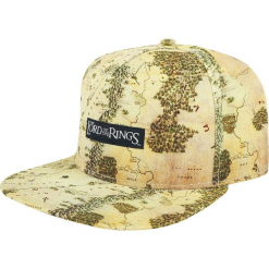 Władca Pierścieni Middle Earth Map Czapka Snapback wielokolorowy. Brązowe czapki z daszkiem damskie Władca Pierścieni. Za 79,90 zł.
