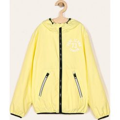 Pepe Jeans - Kurtka dziecięca Adler 128-178/180 cm. Niebieskie kurtki chłopięce Pepe Jeans, bez wzorów, z poliesteru, krótkie, z kapturem. Za 339,90 zł.