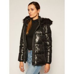 Kurtka puchowa DKNY DL0MP020. Czarne kurtki damskie DKNY, m, bez wzorów, z puchu, bez kaptura. Za 1229,00 zł.