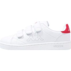 Kappa COURT Tenisówki i Trampki white/red. Białe trampki i tenisówki damskie Kappa, z tworzywa sztucznego. Za 169,00 zł.