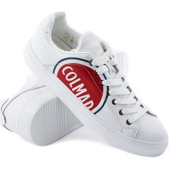 Sneakersy Colmar. Białe sneakersy damskie Colmar, bez zapięcia. Za 299,00 zł.