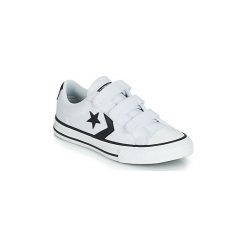 Buty Dziecko Converse STAR PLAYER 3V CANVAS OX. Białe trampki dziewczęce Converse, bez wzorów, retro, bez zapięcia. Za 199,00 zł.