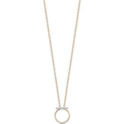 Unikalny Naszyjnik - złoto 375, Diament 0,04ct. Żółte naszyjniki męskie z diamentem, złote. Za 899,00 zł.