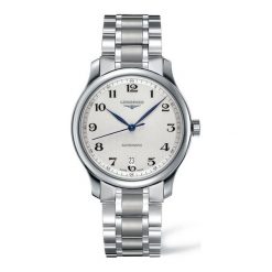 LONGINES MASTER COLLECTION L2.628.4.78.6. Białe zegarki męskie marki LONGINES, ze stali. Za 7010,00 zł.