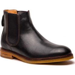 Sztyblety CLARKS - Clarkdale Gobi 261362547 Black Leather. Czarne sztyblety męskie Clarks, z materiału. Za 629,00 zł.