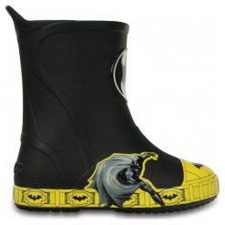 Kalosze chłopięce: Crocs Kalosze Dziecięce Bump It Batman Black 34-35 (j3)