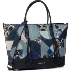 Torebka DESIGUAL - 20SAXPBN 5000. Niebieskie torebki klasyczne damskie Desigual, bez wzorów, ze skóry ekologicznej, bez dodatków. W wyprzedaży za 309,00 zł.