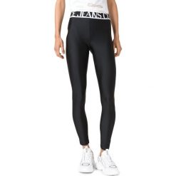 Versace Jeans Couture Legginsy Czarny. Czarne spodnie damskie Versace Jeans Couture, m, z elastanu. Za 545,95 zł.