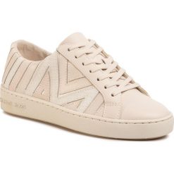 Sneakersy MICHAEL MICHAEL KORS - Whitney Lace Up 43R0WHFS1L Ecru. Brązowe półbuty damskie MICHAEL Michael Kors, na co dzień, bez wzorów, z zamszu, bez obcasa, na płaskiej podeszwie, bez zapięcia. Za 669,00 zł.