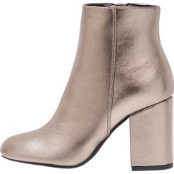 Botki damskie: ONLY SHOES ONLBETTE Botki na obcasie silver