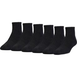 Skarpetki męskie: Under Armour Skarpety męskie Charged Cotton 2 Quarter Black r. M (1312476001)