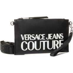 Torebka VERSACE JEANS COUTURE - E1VVBBMX 71413 899. Czarne torebki klasyczne damskie Versace Jeans Couture, bez wzorów, z jeansu, wizytowe, bez dodatków. W wyprzedaży za 479,00 zł.