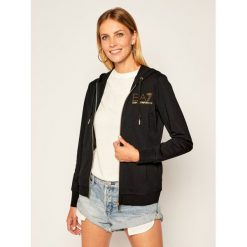 Bluza EA7 Emporio Armani 6HTM25 TJ5FZ 1200. Czarne bluzy damskie EA7 Emporio Armani, l, bez wzorów, bez rękawów, bez kaptura. Za 579,00 zł.