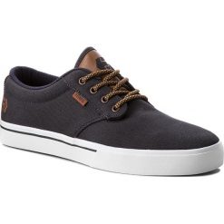 Tenisówki ETNIES - Jameson 2 Eco 4101000323 Navy/Tan/White. Czarne tenisówki męskie Etnies, z gumy. W wyprzedaży za 199,00 zł.