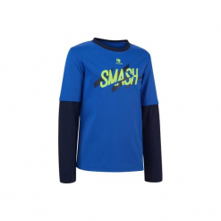 T-Shirt Tenis Essentiel 500. Niebieskie t-shirty damskie ARTENGO, z materiału. W wyprzedaży za 14,99 zł.