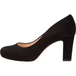 Unisa NUMIS Czółenka na platformie black. Czarne buty ślubne damskie Unisa, z materiału, na platformie. Za 419,00 zł.