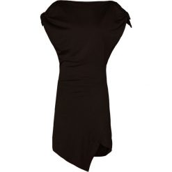 Vivienne Westwood Anglomania Sukienka z dżerseju black. Czarne sukienki damskie z falbanami marki Vivienne Westwood Anglomania, s, z elastanu. W wyprzedaży za 844,35 zł.