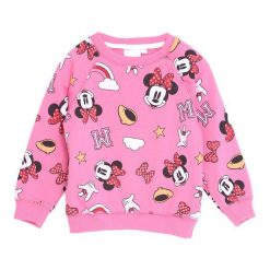 Różowa Bluza Blossoming. Czerwone bluzy niemowlęce Born2be. Za 34,99 zł.
