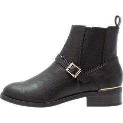 Botki damskie: New Look Wide Fit WIDE FIT CRISPY Botki black