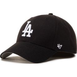 Czapka z daszkiem 47 BRAND - Mlb Los Angeles Dodgers '47 Mvp B-MVP12WBV-BKJ Black. Czarne czapki męskie 47 Brand, bez wzorów, z wełny. Za 89,00 zł.