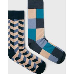 Medicine - Skarpety Basic (2-Pack). Szare skarpetki męskie MEDICINE, bez wzorów, z elastanu. Za 29,90 zł.