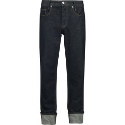 Jeansy męskie regular: Doomsday Rockabilly Straight Jeansy czarny