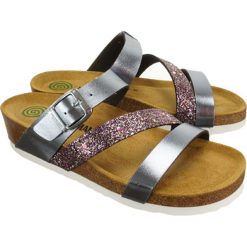 DR. BRINKMANN 701280-9 antrazit, klapki profilaktyczne damskie. Klapki damskie Dr. Brinkmann, bez wzorów, bez obcasa. Za 159,90 zł.
