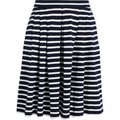 Spódniczki trapezowe: Armor lux JUPE HÄRITAGE Spódnica trapezowa marine deep/milk