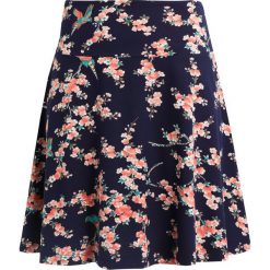 Spódniczki: King Louie CIRCLE BORDER SKIRT HARUKA Spódnica trapezowa ink blue
