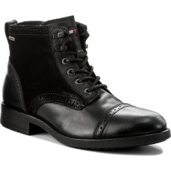 Botki męskie: Kozaki TOMMY HILFIGER - Jeff Gtx 1C GORE-TEX FM0FM00707 Black 990
