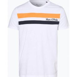 Marc O'Polo - T-shirt męski, biały. Białe t-shirty męskie Marc O'Polo, m, z napisami, z bawełny, polo. Za 129,95 zł.