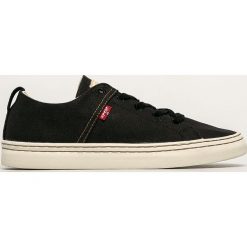 Levi's - Trampki. Czarne trampki męskie Levi's®, bez wzorów, z gumy, bez zapięcia. Za 239,90 zł.