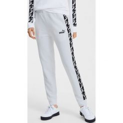 Puma Amplified Spodnie dresowe Biały. Białe spodnie damskie Puma, xs, z bawełny. Za 206,95 zł.