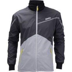 Swix kurtka sportowa męska Xtraining czarny/szary S. Szare kurtki sportowe męskie Swix, s, bez wzorów, bez kaptura, narciarskie. W wyprzedaży za 309,00 zł.