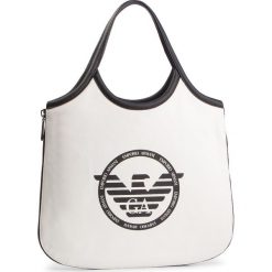Torebka EMPORIO ARMANI - Y3E139 YFD5E 88048 White/Black. Białe torebki klasyczne damskie marki Emporio Armani, z aplikacjami, z materiału, klasyczne, zdobione, bez dodatków. Za 1159,00 zł.