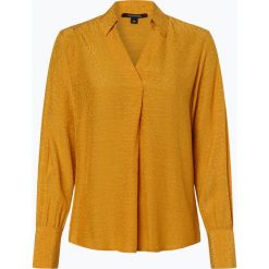Comma - Bluzka damska, żółty. Żółte bluzki damskie comma, bez wzorów, bez kołnierzyka, bez rękawów. Za 259,95 zł.