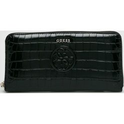 Guess Jeans - Portfel. Czarne portfele damskie Guess Jeans, z jeansu. Za 279,90 zł.