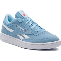 Buty Reebok - Revenge Plus Mu DV4060 Cblue/White. Niebieskie sneakersy męskie Reebok, z zamszu, bez zapięcia. W wyprzedaży za 259,00 zł.