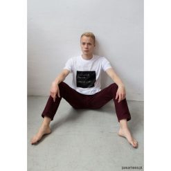 T-shirt z cytatem, J. Joyce, Ulisses. T-shirty męskie Pakamera, m, z nadrukiem. Za 69,00 zł.