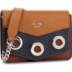 Torebka GUESS - Dinah (TM) Mini-Bag HWTM67 91780 TML. Brązowe listonoszki damskie marki Guess, z aplikacjami. W wyprzedaży za 259,00 zł.