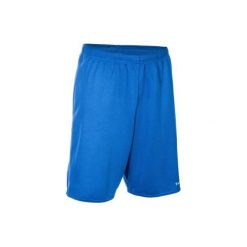 Spodenki Do Koszykówki Uniwersalne Sh100 Niebieskie. Niebieskie spodenki i szorty męskie marki TARMAK, s, bez wzorów, z poliesteru. Za 24,99 zł.