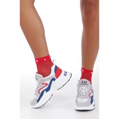 Wielokolorowe Buty Sportowe Sneakersy Sznurowane Casu C08. Buty sportowe damskie Casu, bez wzorów, sportowe. Za 69,99 zł.