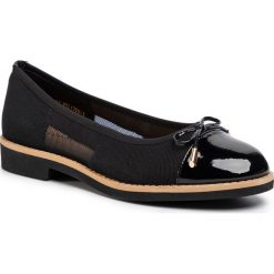 Półbuty CLARA BARSON - WYL1705-1 Black. Czarne półbuty damskie Clara Barson, na co dzień, bez wzorów, ze skóry ekologicznej, bez obcasa, na obcasie, bez zapięcia. Za 99,99 zł.