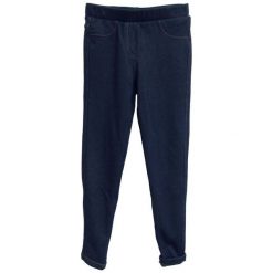 Topo Legginsy Dziewczęce 104 Niebieskie. Niebieskie legginsy dziewczęce marki Topo, z jeansu. Za 59,00 zł.